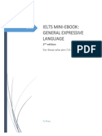 Ielts Mini-Ebook: General Expressive Language: 2 Edition