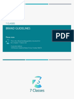 7 Classes Brand Guidelines