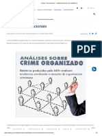 Crimes Transnacionais - Agência Brasileira de Inteligência