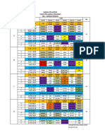 Jadwal Pelajaran TP 2022-2023