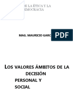 Didáctica de La Ética y La Democracia Presentación Sesión 1