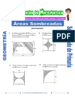 Ejercicios de Areas Sombreadas para Sexto de Primaria