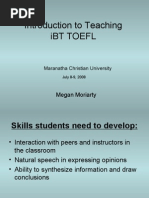 TOEFL Seminar 2008