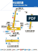 Dapinglin Station Information Map: Zhongxing Rd. Sec. 3