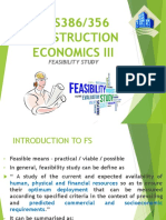 Dqs356-Feasibility Studies