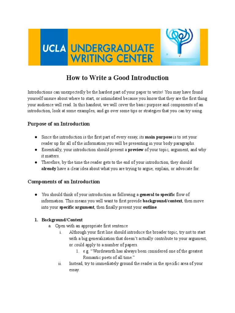 How To Write A Good Introduction | PDF | Wafer (Electronics)