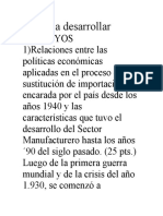 Examen Final Politica Economica Argentina