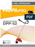 Manual Del Operador Desmalezadora DPP-52