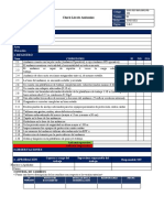 PE INF SST RG 026 Check List de Andamios