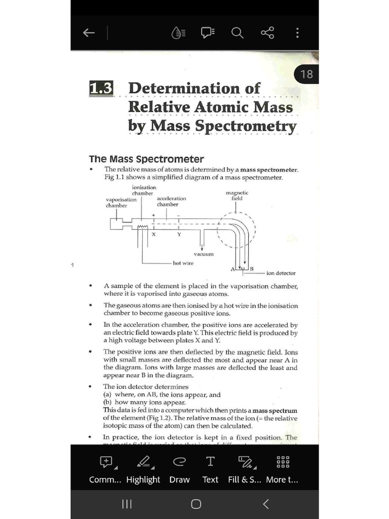 Simple Mass Spectrometer Diagram 1 PDF
