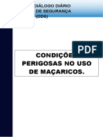 Condições Perigosas No Uso de Maçaricos1