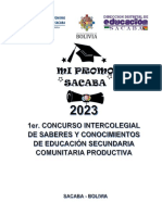 Banco de Preguntas Sacaba 2023