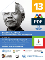 13TH Nelson Mandela World Human Rights Moot Court Competition