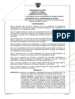 Acuerdo No.14 de 2022 Por Medio Del Cual Se Aprueban Nuevas Modalidades de Trabajo de Grado