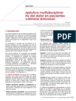 Protocolo Terapeutico Multidisciplinar Del Tratamiento Deldolor Enpacientes Con Ulceras Cutaneas Dolorosas