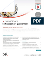 ISO 9001 Self Assessment Final Standard FINAL Sept 2015