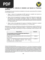 BSP MSB Application Requirements Checklist | PDF | Verification And ...