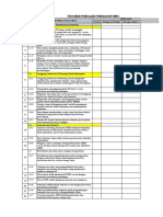 Checklist Dokumen Audit SMK3 - PP No. 50 Tahun 2012 Review 072023