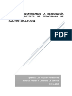Documento Identificando La Metodología para El Proyecto de Desarrollo de Software. GA1-220501093-AA1-EV04.