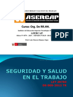 Sesion 16 Seguridad y Salud en El Trabajo