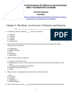 Biochemistry 5th Edition by Garrett Grisham ISBN Test Bank