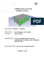 Informe Estructural Bermat 2 Agosto 2019