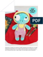 Halloween Zombi Maya Amigurumi PDF Patron Gratuit