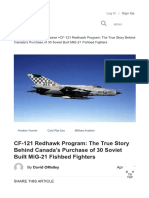 CF121 Redhawk Program