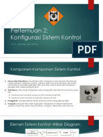 Pertemuan 2 Konfigurasi Sistem Kontrol