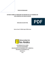 Estudio Sobre El Problema de Espumas en Las Tuberías de Agua Residual de Edificaciones