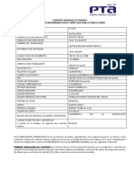 Contrato Individual de Trabajo A Duracion Determinada Por El Tiempo Que Dure La Obra O Labor