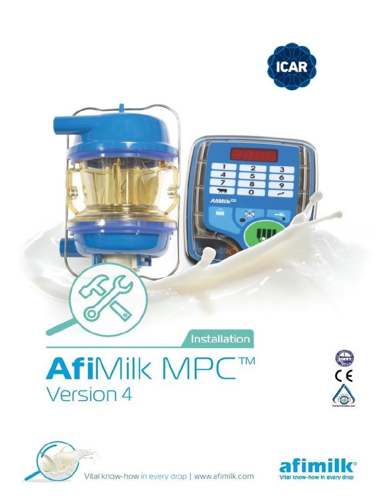AfiMilk MPC Calibration Manual June 2019 PDF Calibration
