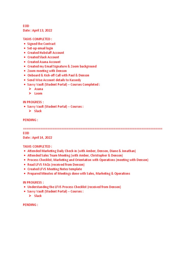 Eod PDF