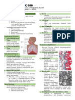 MTHISTO100 Lesson 2 Respiratory System