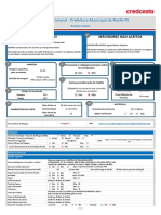 Roteiro Externo - Recife PE - Cód. Banco (Moldes Credcesta) - V1