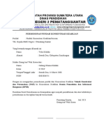 Surat Pindah Jurusan