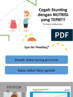 Cegah Stunting Dengan Nutrisi Yang Tepat