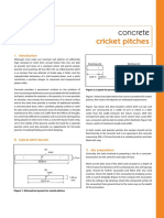 Concrete Cricket Pitches