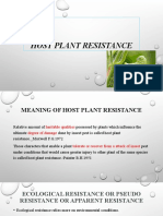 Host Plant Resistance