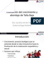 Endocrinología Ped - Evaluacion Del Crecimiento y Talla Baja