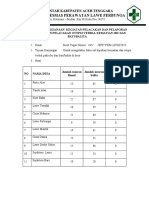 Hasil Kegiatan Maret 2023