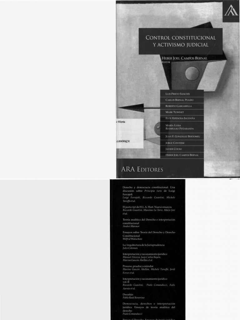Control Constitucional y Democracia | PDF | Constitución | Juez