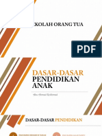 Dasar-Dasar Pendidikan Anak