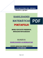 PORTAFOLIO B-2 H Algebraicas HM