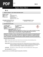 R123 Safety Data Sheet Overview | PDF | Fires | Firefighting