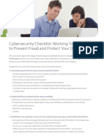 Cyber Security Checklist