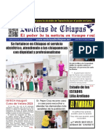 Periódico Noticias de Chiapas, Edición Virtual Martes 25 de Julio de 2023