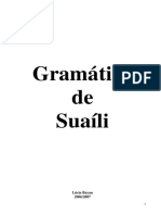 Gramática Suaíli