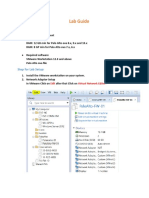 Lab-Setup Guide Palo Alto Firewall