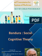 Social Cognitive Theory of Bandura